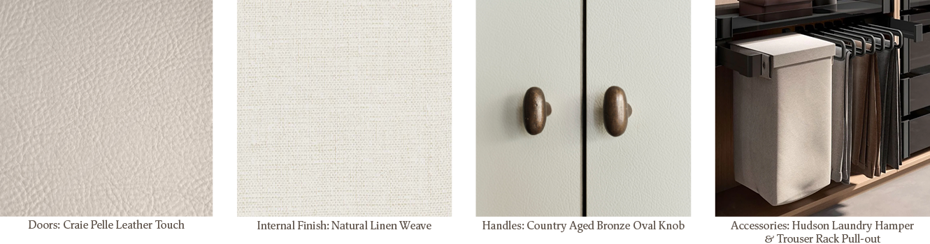 peter-fowler-swatches wardrobe-finish-door-handle-storage-accessories